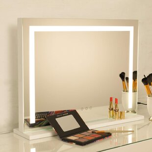 Vanity mirror shop without lights